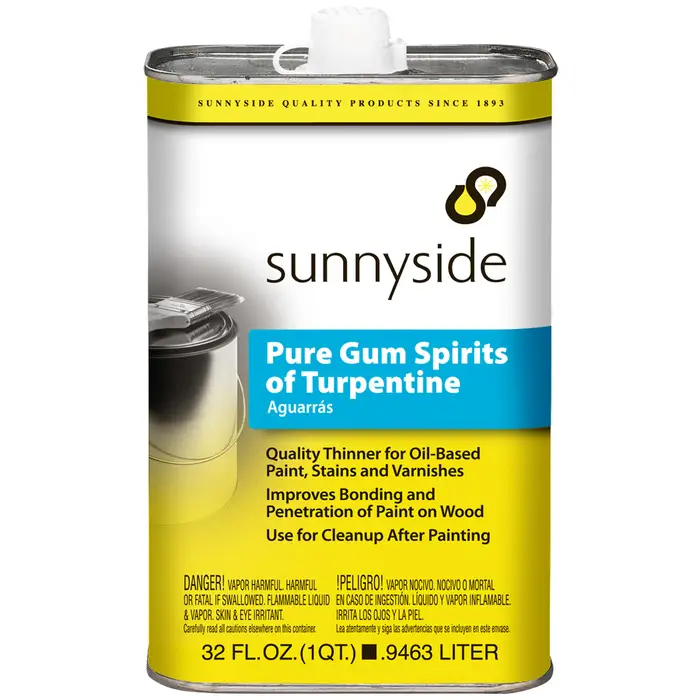 Qt Sunnyside 87032 Sunnyside Pure Gum Spirits of Turpentine