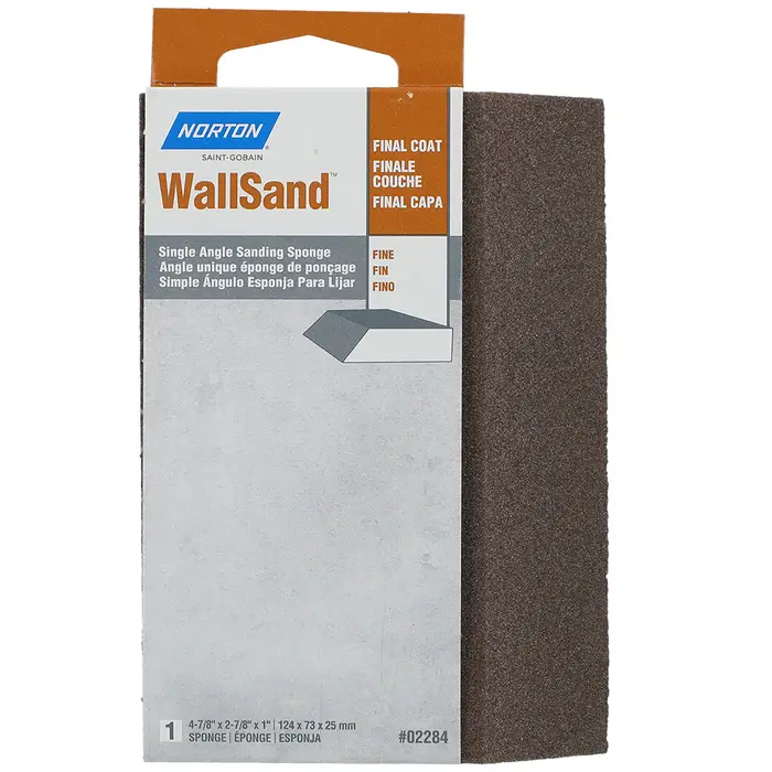 One Angle Norton 02284 WallSand Small Area Sanding Sponge Fine