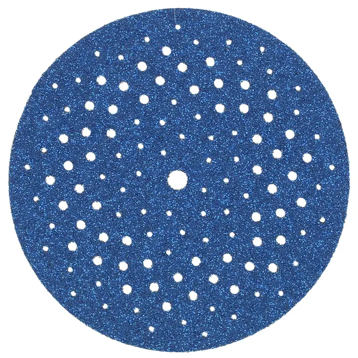 5" Norton 03225 ProSand Multi-Hole Hook & Sand Center Hole Vacuum Discs, 40-Grit, Extra-Coarse, 10-Pack - Image 2