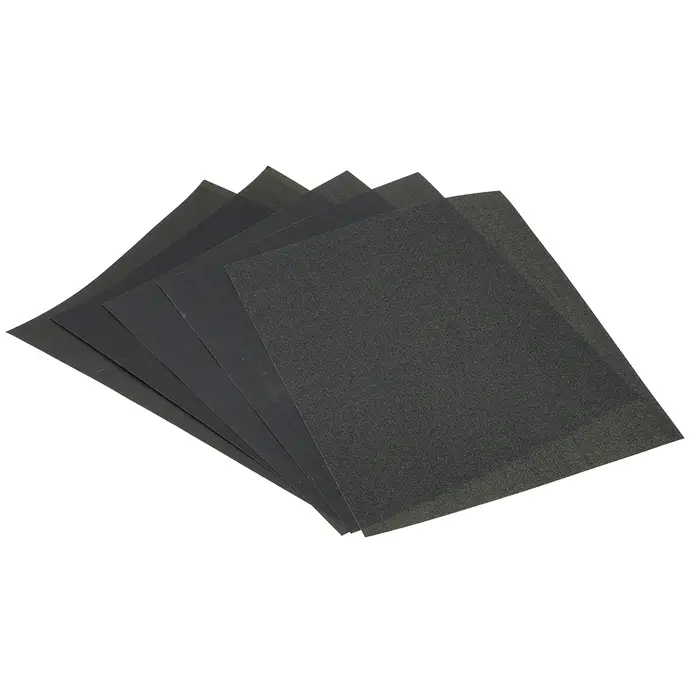 20‐Pack of 9” x 11” Norton 48110 SandWet Wet or Dry Sanding Sheets Assorted, 5‐Pack - Image 2