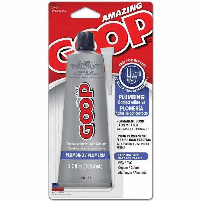 6‐Pack of 3.7 Oz Eclectic 150011 Amazing Goop Plumbing Adhesive