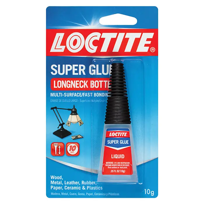 6‐Pack of 5 gm Loctite 230992 Super Glue Longneck Bottle