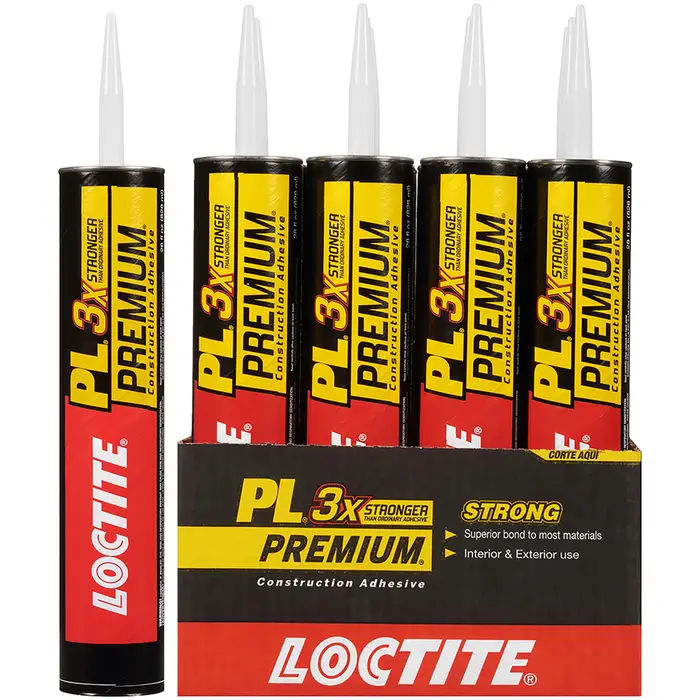 12 Pack of 28 Oz Loctite 1390594 PL Premium 3X MultiāPurpose Polyurethane Construction Adhesive - Image 2