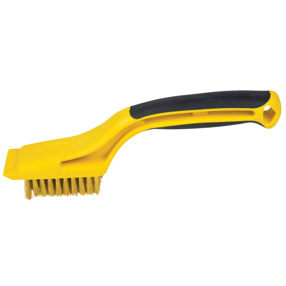Hyde Tools 46801 Hyde Flexible Brass Stripping Brush