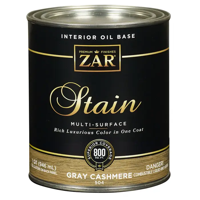 Qt UGL 50412 Cashmere Zar Interior Oil‐Based Wood Stain