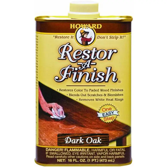 Pt Howard Products RF7016 Dark Oak Restor‐A‐Finish One‐Step Refinisher