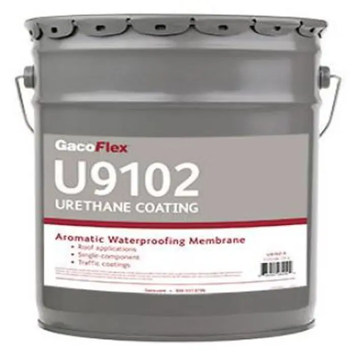 Gal Gaco U9116‐1 Shale GacoFlex Liquid‐Applied Waterproof Coating, 4‐Pack