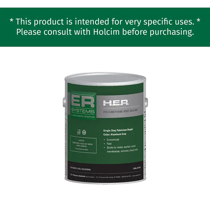 Gal ERSystems URETHER22G4 Aluminum Gray H.E.R. Polyurethane Roof Sealant