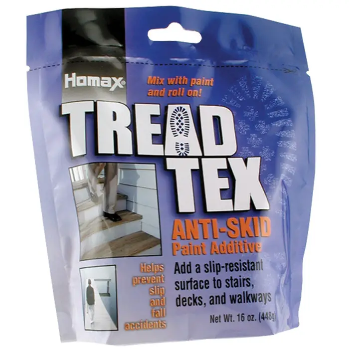 4‐Pack of 1 Lb Homax 8600 Tread‐Tex Anti‐Skid Additive