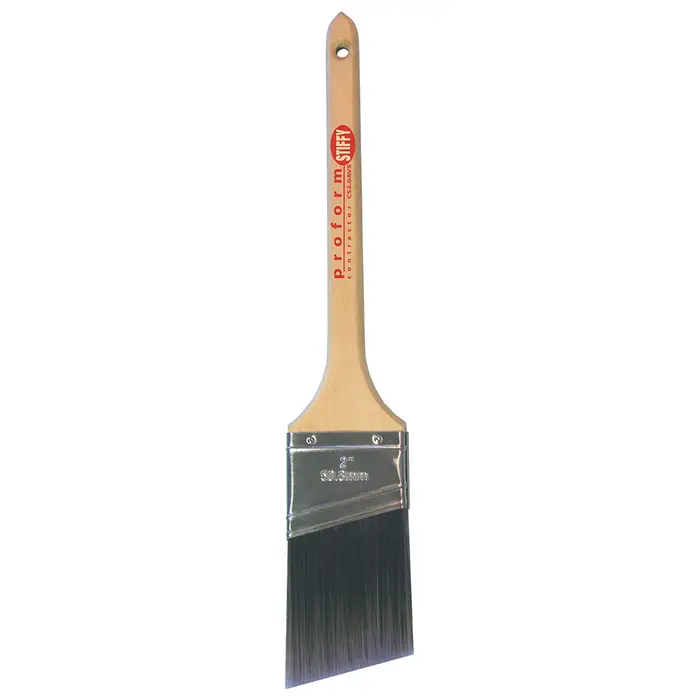 72‐Pack of 2” Proform CS2.0AVS Contractor Angled Cut Stiff Paint Brush, Sash Handle