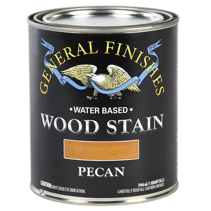Qt General Finishes WPQT Pecan Wood Stain Water‐Based Penetrating Stain