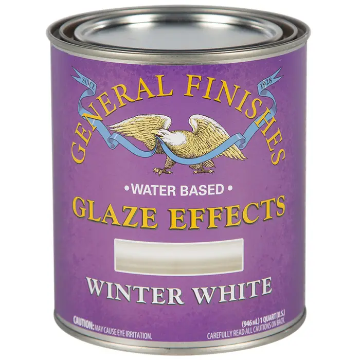 Qt General Finishes QTWW Winter White Glaze Effects Water‐Based Translucent Color