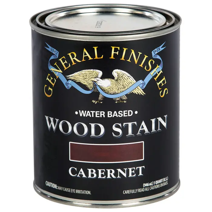 Qt General Finishes WZQT Cabernet Wood Stain Water‐Based Penetrating Stain