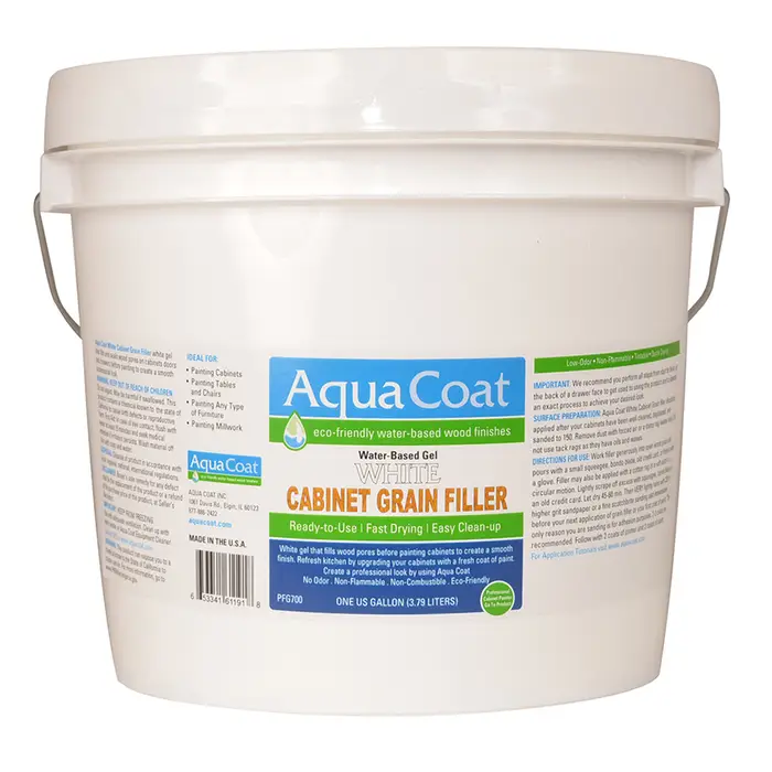 1 Gal Aqua Coat 300-000-03 White Aqua Coat Cabinet Grain Filler
