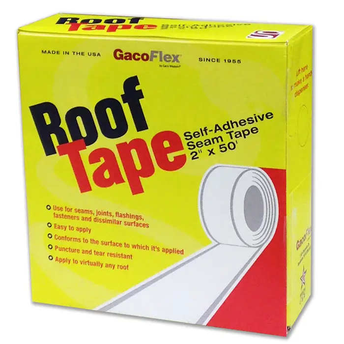 20‐Pack of 2” x 50’ Gaco GRT50 GacoRoof Self‐Adhesive Seam Tape