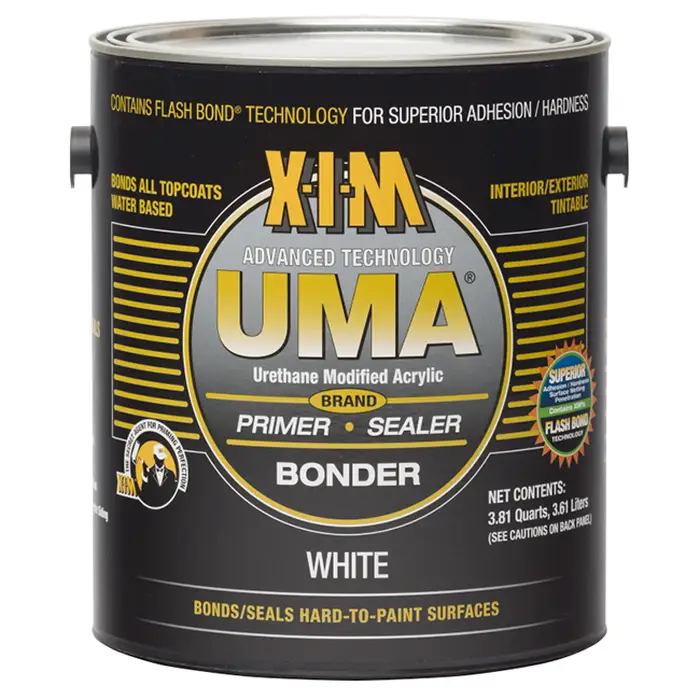 Pallet (180 ct) of 1 Gal XIM 11051 White UMA Acrylic Bonder and Primer/Sealer
