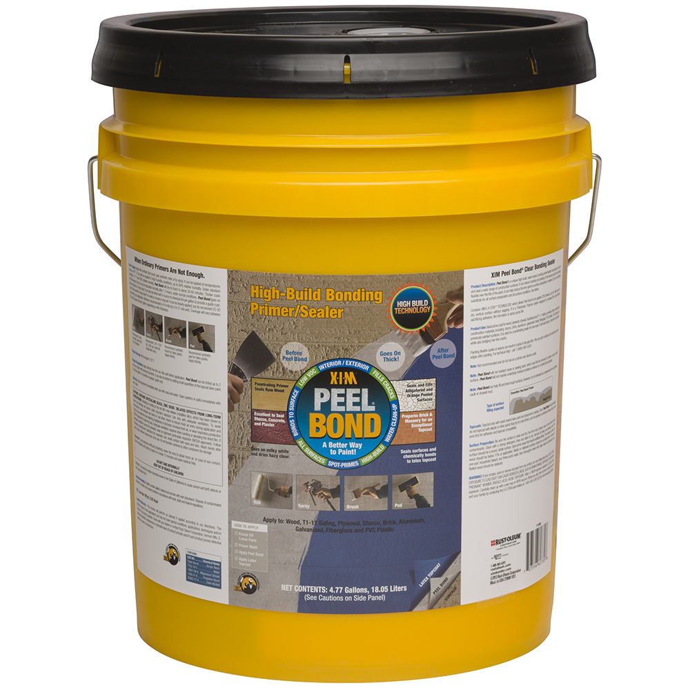 Pallet (36 ct) of 5 Gal XIM Products 11466 Clear XIM, Peel Bond Water‐Based Acrylic Primer/Sealer