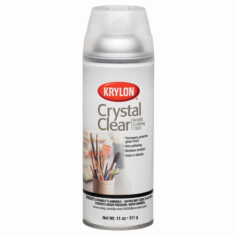 60-Pack of 11 Oz Krylon K01303007 Crystal Clear Acrylic Coating Spray