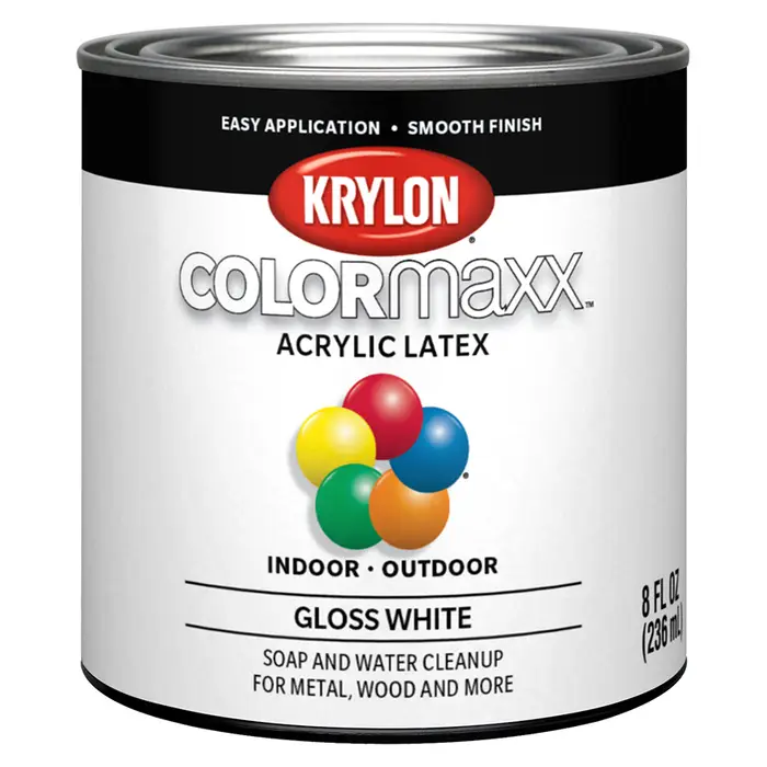 Colormaxx Gloss White Half Pint