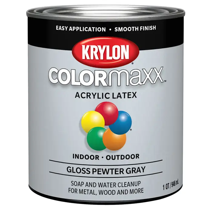 Colormaxx Gloss Pewter Gray Quart
