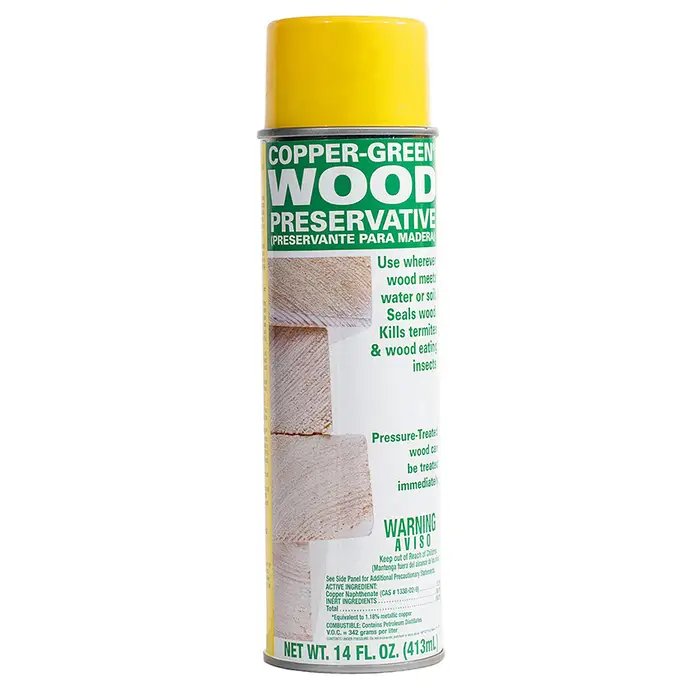 Pallet (768 ct) of 14 Oz Green Products 30008 Copper‐Green Green Wood Preservative Aerosol