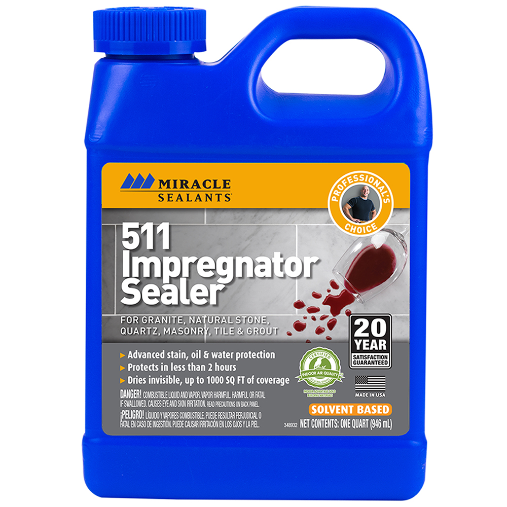 8-Pack of 1 Qt Miracle Sealants 511 Impregnator Original Penetrating Sealer 511QT6