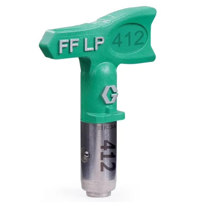 412 Graco FFLP412 RAC X Fine Finish Low Pressure Reversible Tip - Image 2