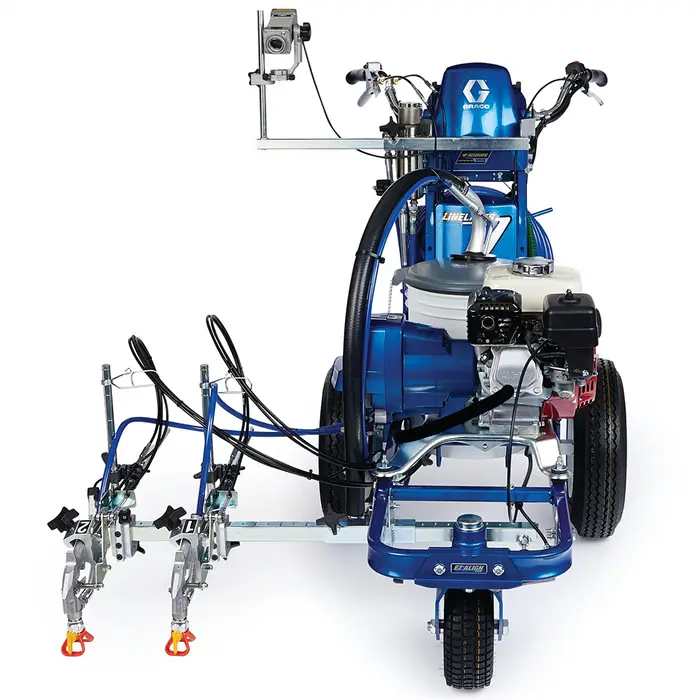 Graco 17U803 LineLazer V 5900 HP Automatic Series Gas Airless Line Striper, 2 Auto Guns, LazerGuide 2000 - Image 2