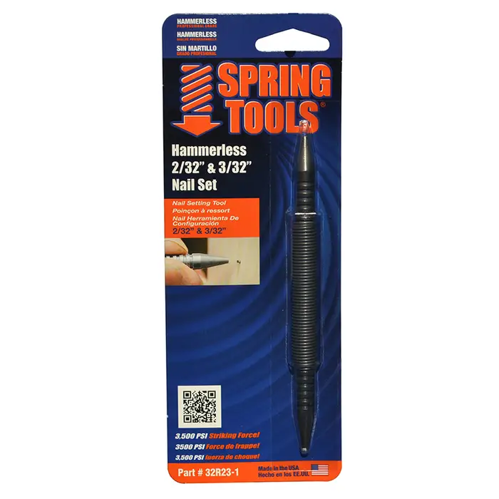 30‐Pack of 2/32” & 3/32” Spring Tools 32R23‐1 Spring Tools Double Ended Nail Set
