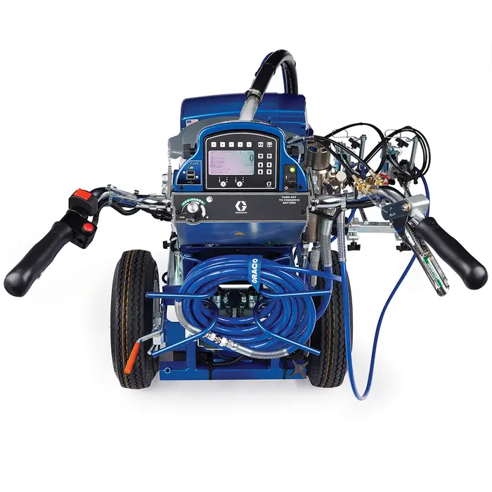 Graco 25U680 LineLazer V ES 2000 Electric Start HP Automatic Series Battery‐Powered Airless Line Striper, 2 Auto Guns - Image 5