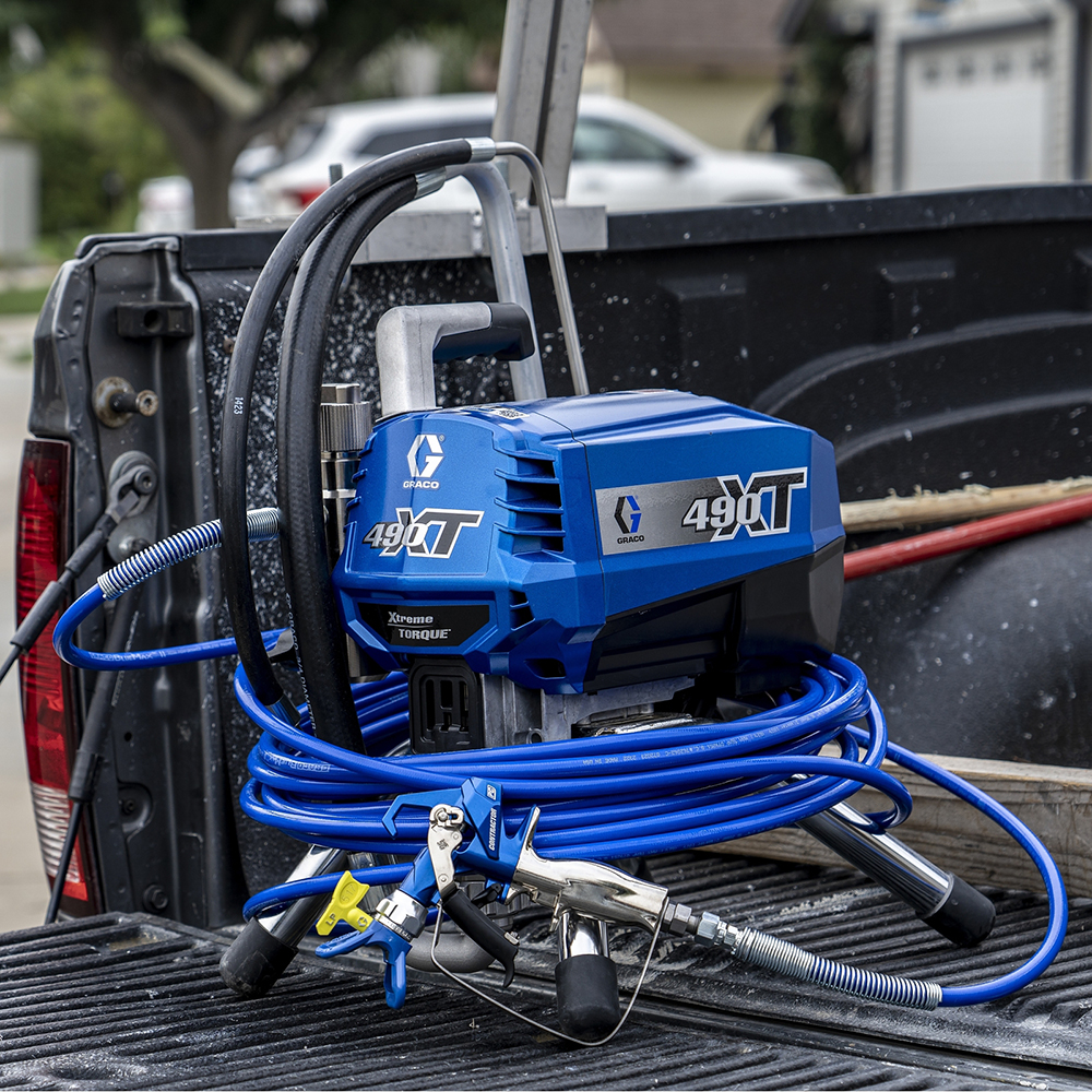 Graco 19D519 Ultra 490 XT Electric Airless Sprayer, Stand - Image 6