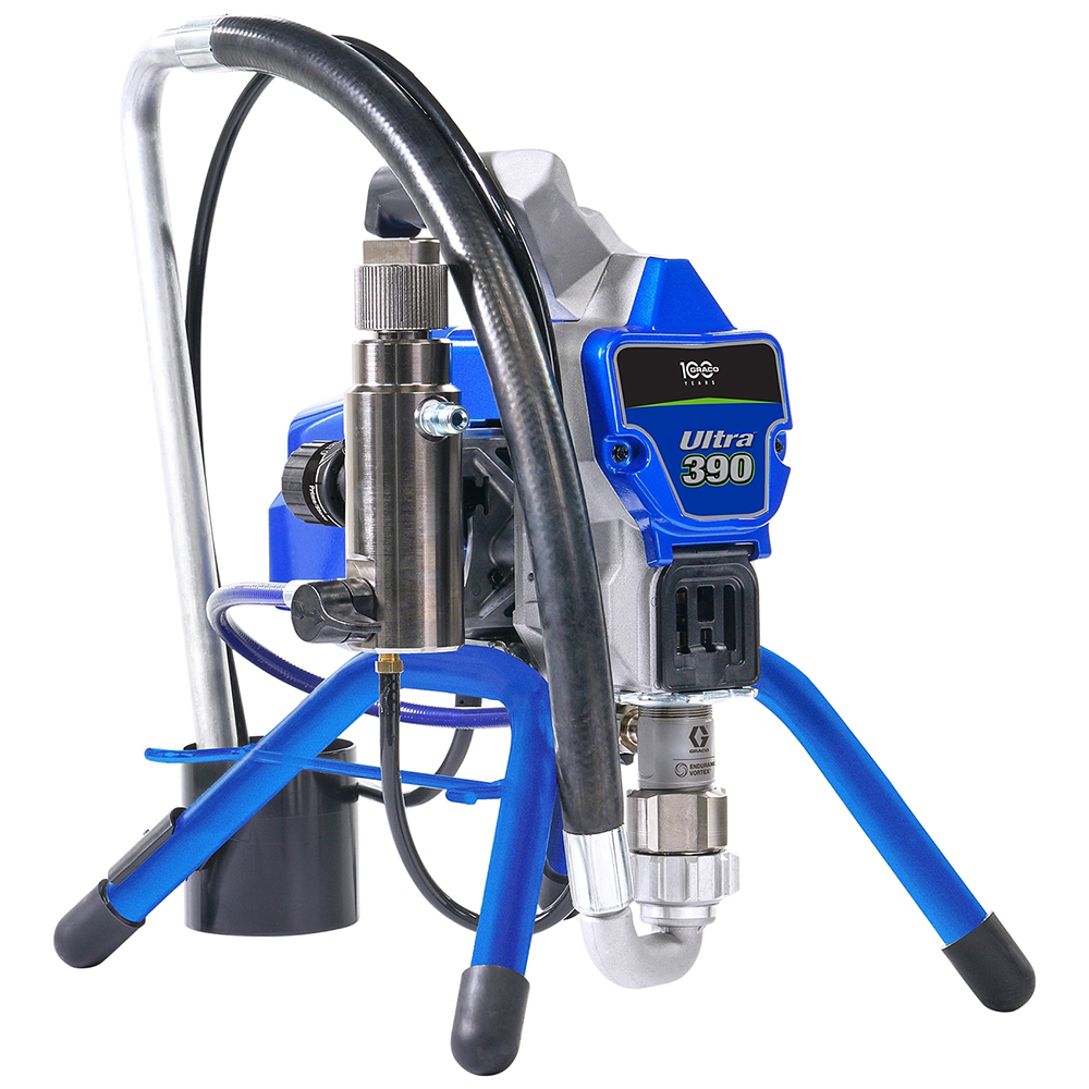 Graco 25F501 Ultra 390 Electric Airless Sprayer, Stand
