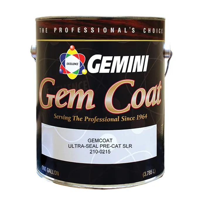 Pallet (36 ct) of 5 Gal Gemini USM‐0350‐5 Clear Gem Coat Ultra‐Seal Precatalyzed Lacquer Sealer