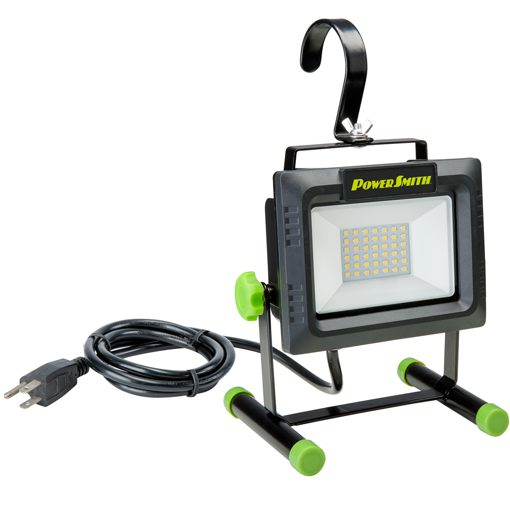 RichPower Industries PWLS040H PowerSmith 4,000 Lumen Portable LED Work Light, Corded