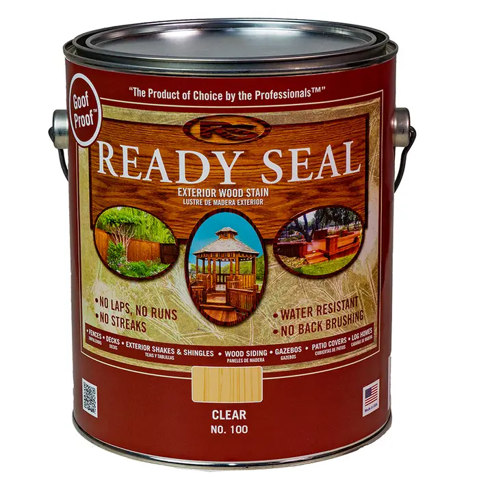 Gal Ready Seal 369954 Clear Exterior Stain and Sealer For Wood