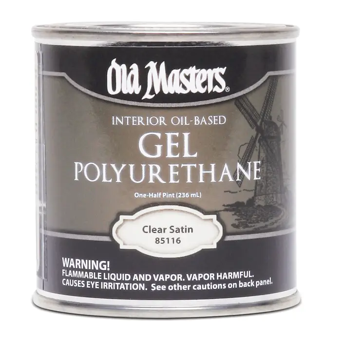 Qt Old Masters 85104 Clear Gel Polyurethane Interior Oil-Based Gelled Finish