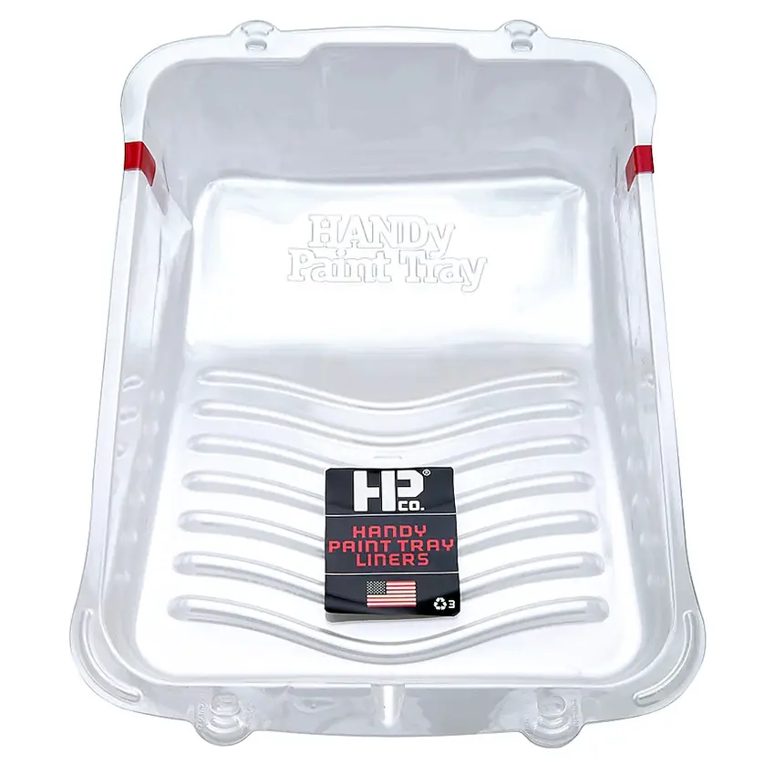 Gal Handy Paint Products 7510‐CC Clear HANDy Disposable Deep Well Paint Tray Liner, 3‐Pack