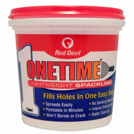 60-Pack of 1 Qt Red Devil 544 Onetime Lightweight Spackling