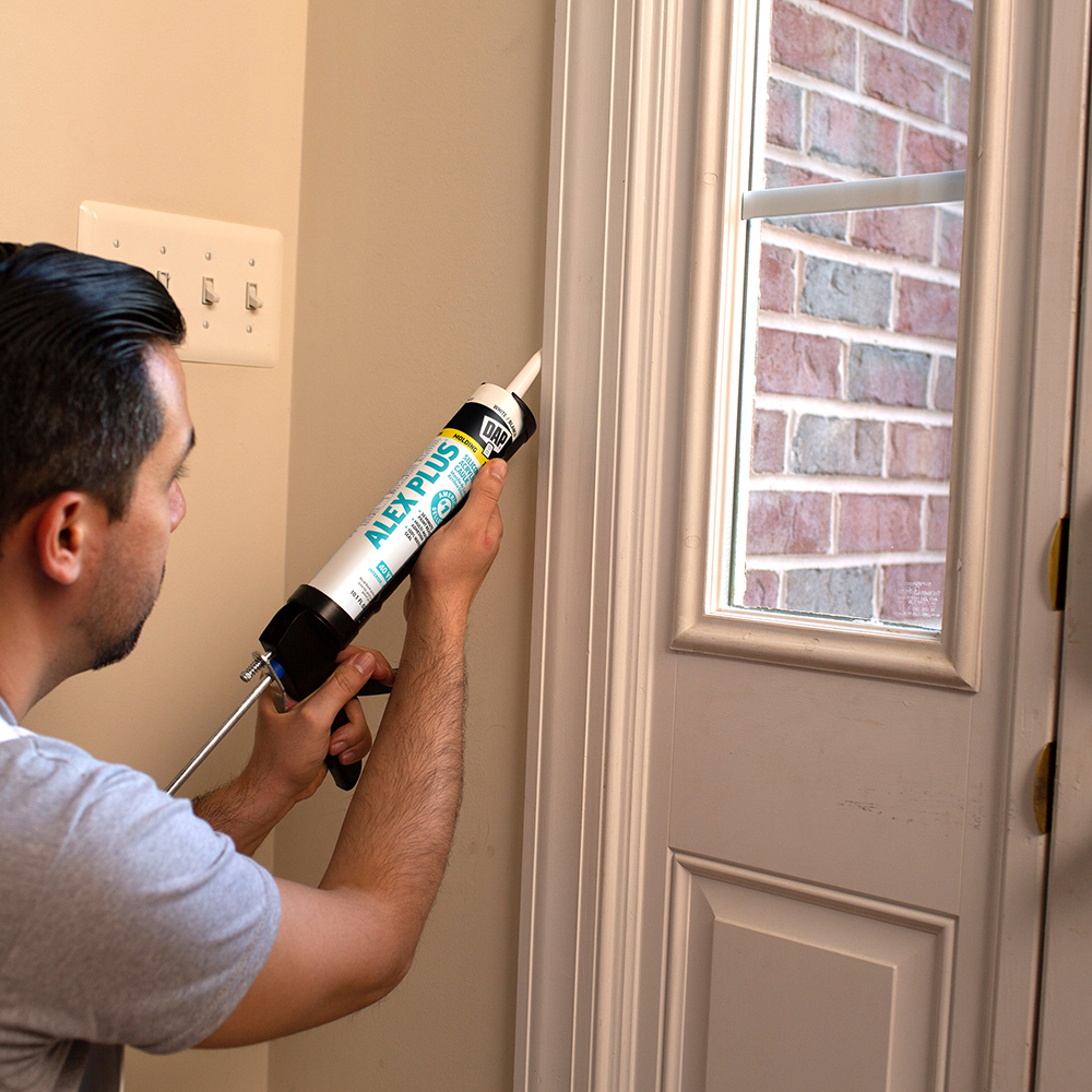 12 Pack of 10.1 Oz Dap 18071 Clear Alex Plus All-Purpose Siliconized Acrylic Latex Caulk - Image 3