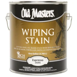 Wiping Stain
