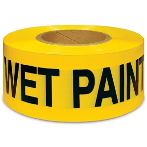 Wet Paint & Caution Tape
