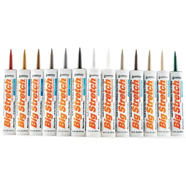 A♡ ページ silicoco 12‐Pack of 10.5 Oz. Sashco 10084 Charcoal Gray Big Stretch Water