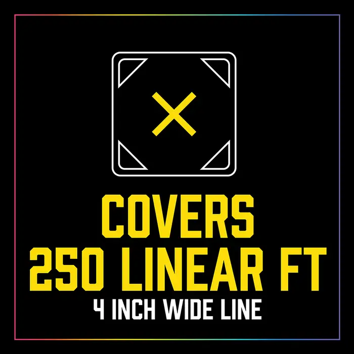 18 Oz Seymour 20-644 White Stripe Water-Based Athletic Field Marker Spray Paint - Image 5