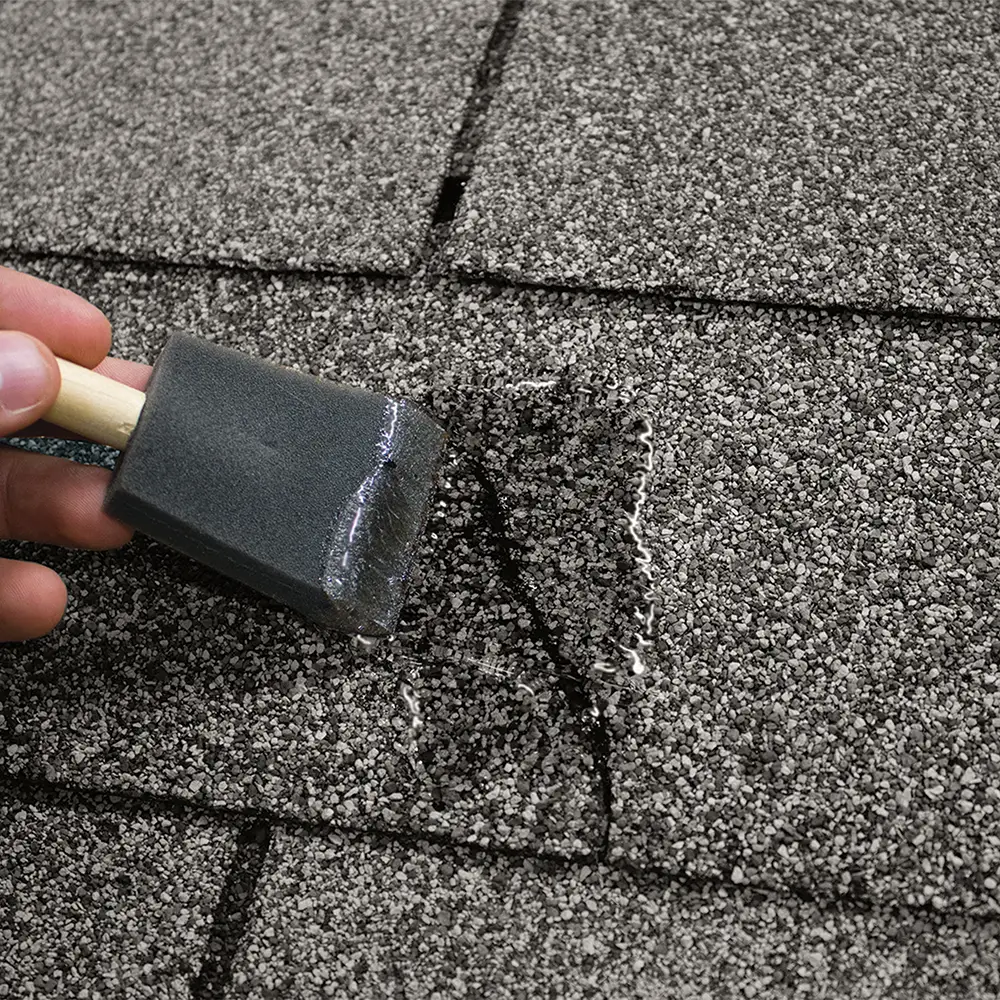 12‐Pack of 1 Qt Sashco 14003 Clear Through the ROOF! Sealant - Image 4